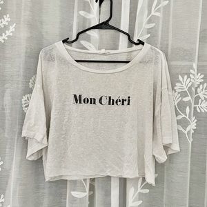 Sheer “my love” tank❤️‍🔥